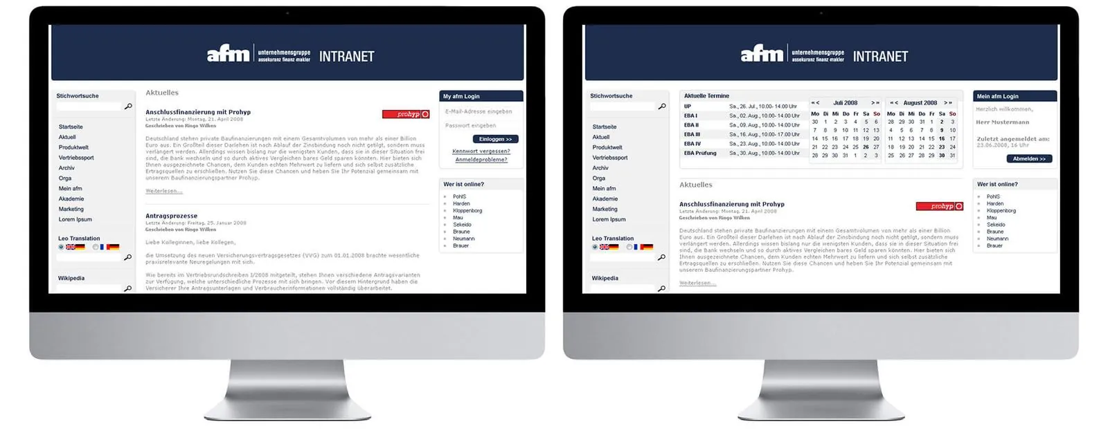 afm Holding AG – Corporate Design (Bild 5/13)
