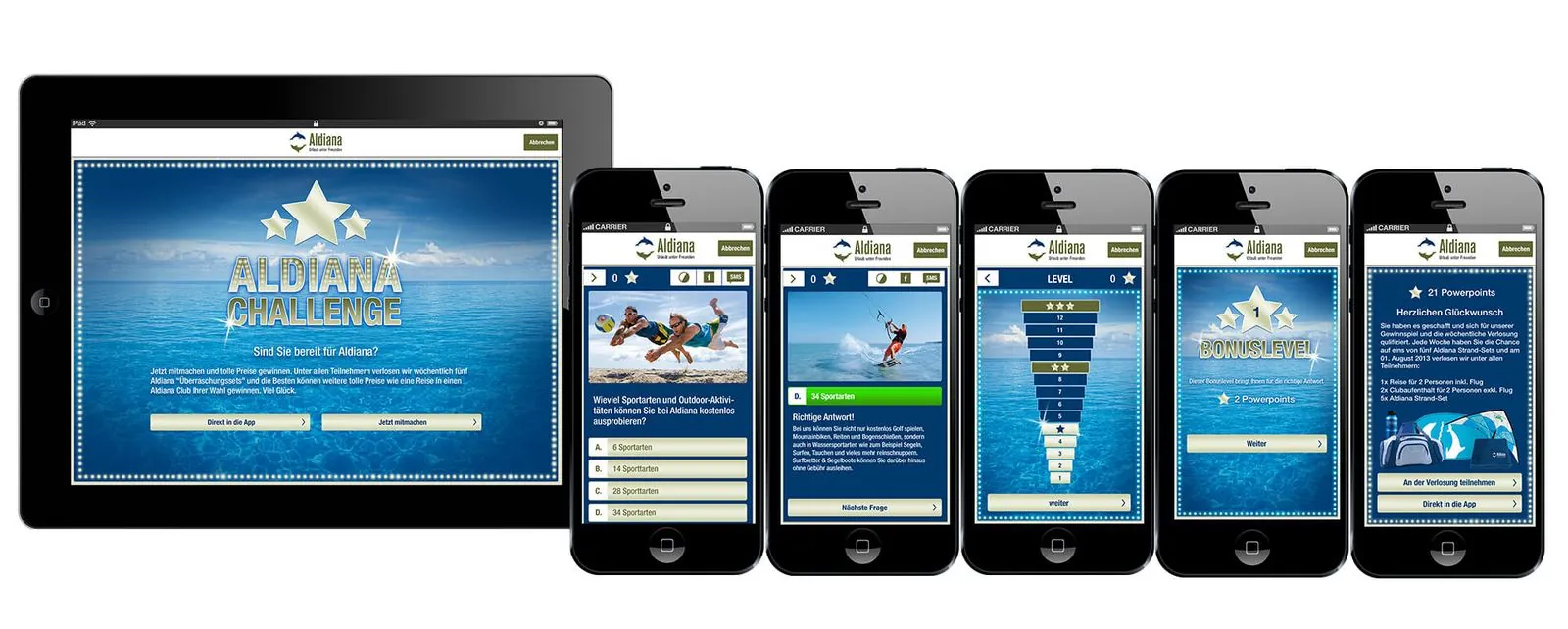 Aldiana – Interim Management · Webdesign · App (Bild 10/14)
