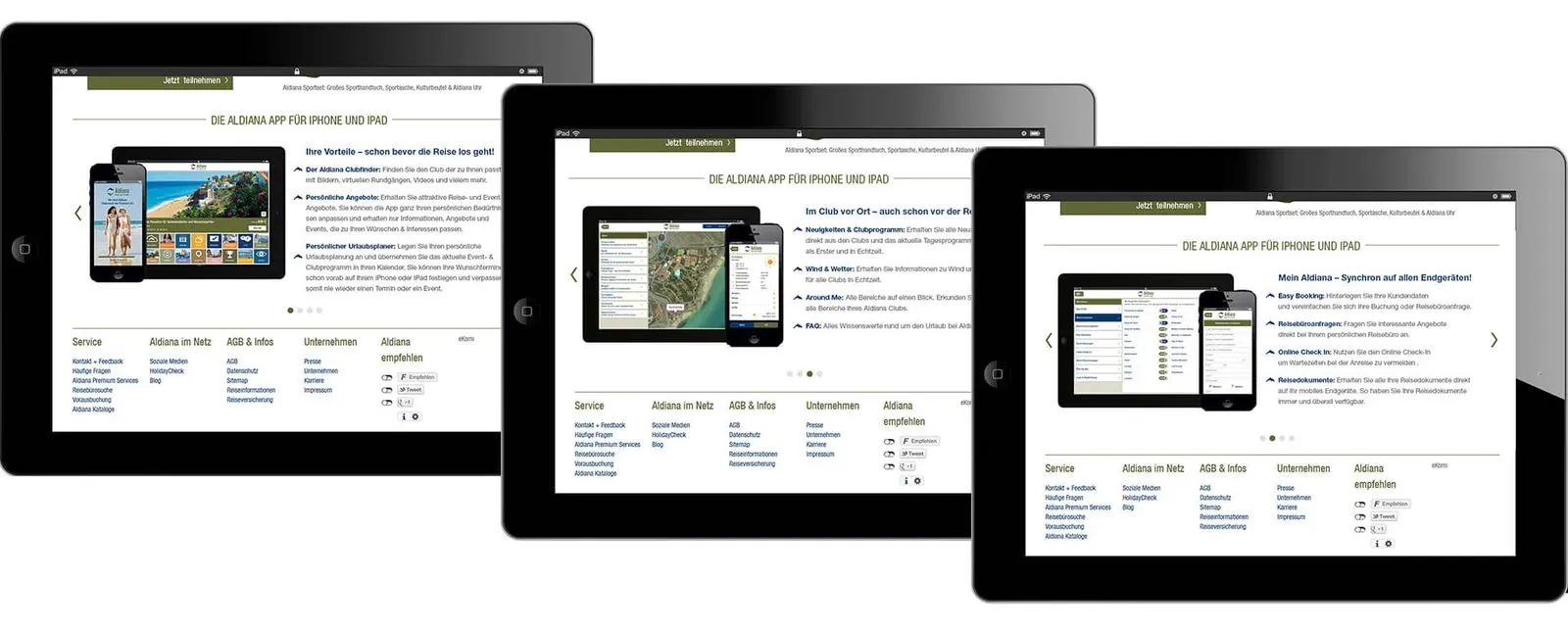 Aldiana – Interim Management · Webdesign · App (Bild 14/14)