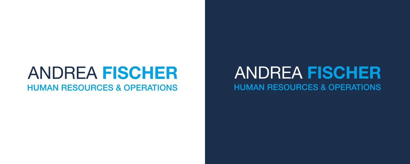 Andrea Fischer – Corporate Design · Stationery · Web Design (image 1/7)