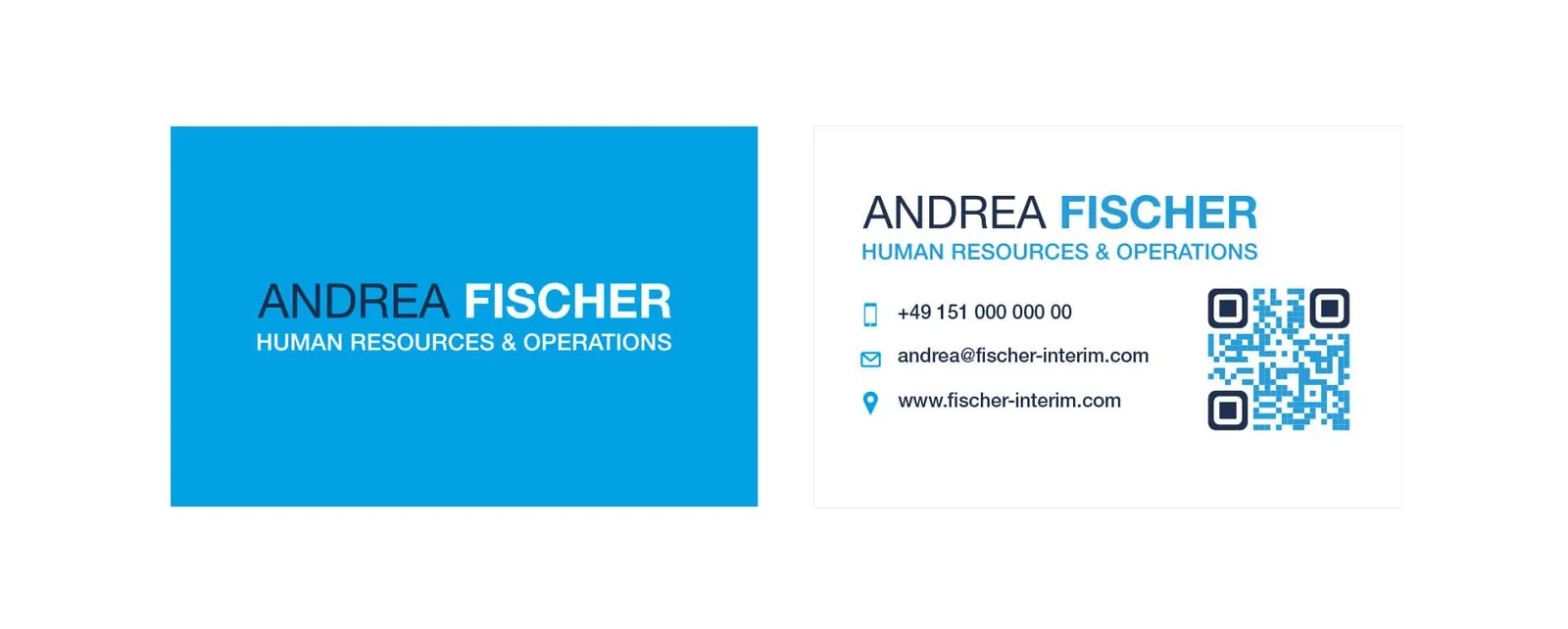 Andrea Fischer – Corporate Design · Stationery · Web Design (image 3/7)