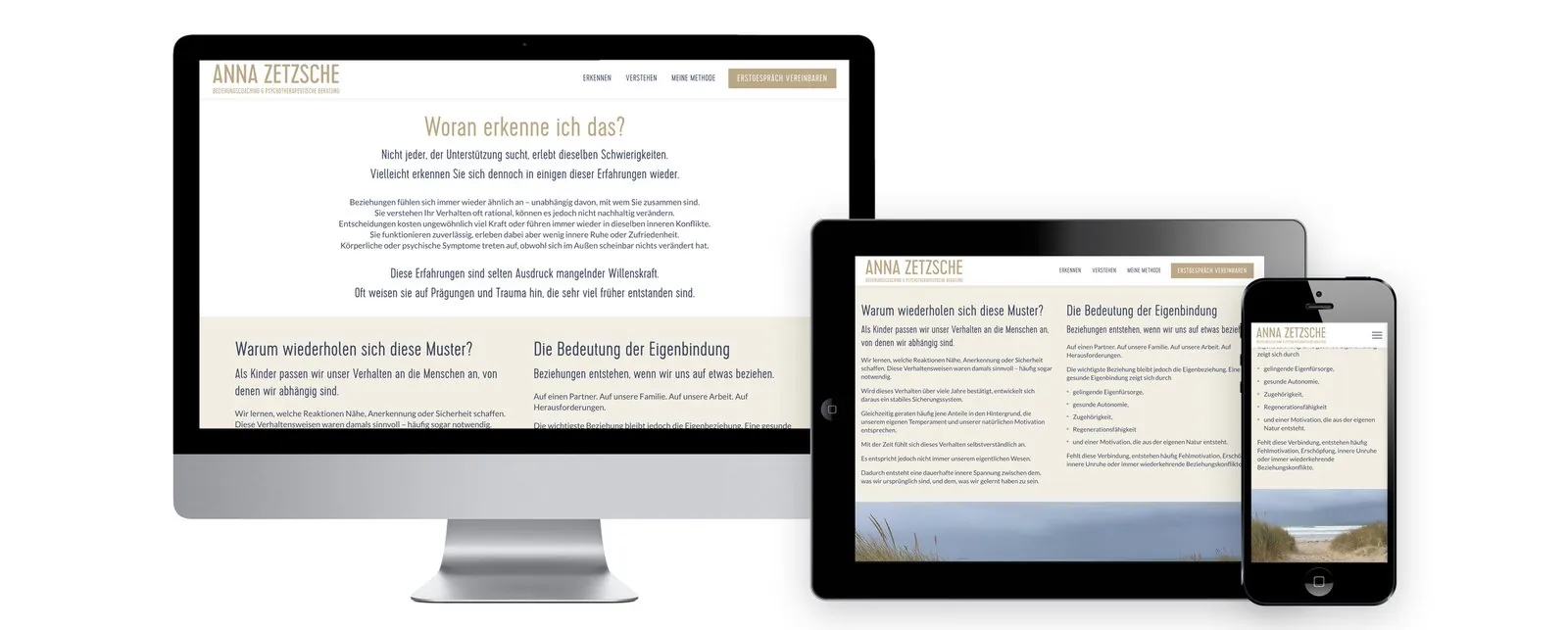 Anna Zetzsche – Corporate Design · Geschäftsausstattung · Webdesign (Bild 2/5)