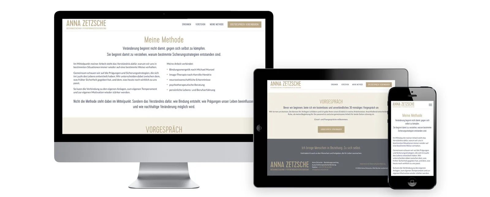Anna Zetzsche – Corporate Design · Geschäftsausstattung · Webdesign (Bild 3/5)
