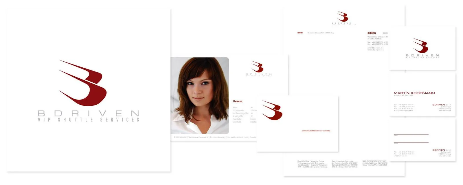 BDRIVEN – Corporate Design · Geschäftsausstattung · Print (Bild 1/4)