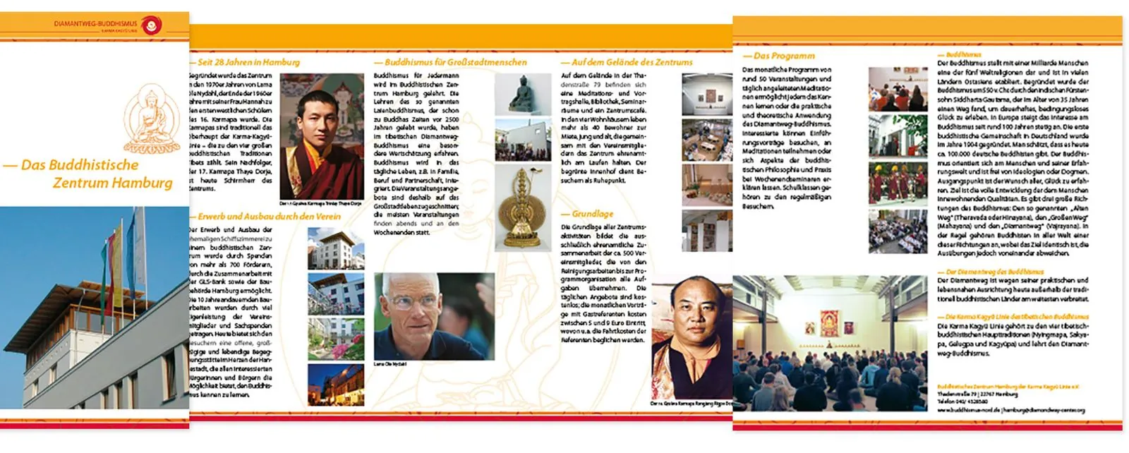 Buddhistisches Zentrum – Corporate Design · Print (Bild 3/14)