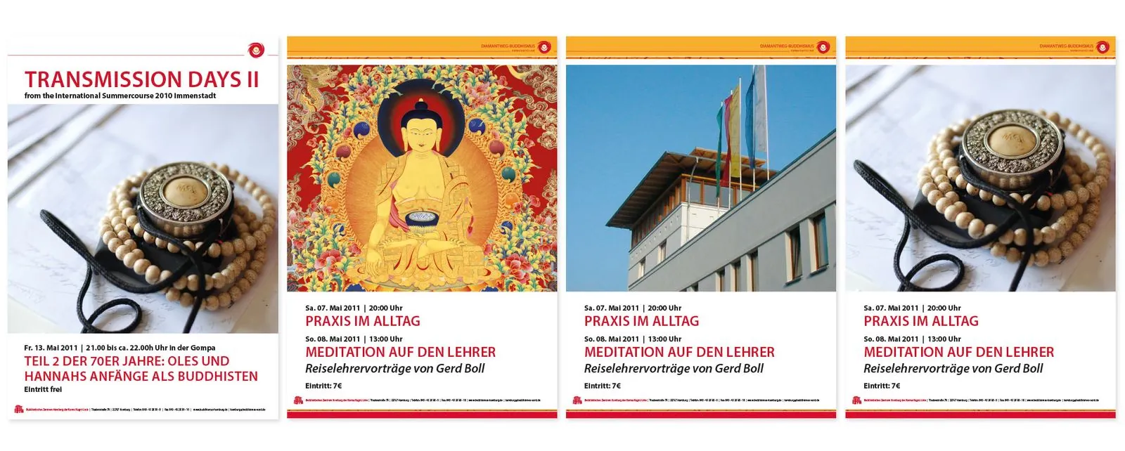Buddhistisches Zentrum – Corporate Design · Print (Bild 4/14)