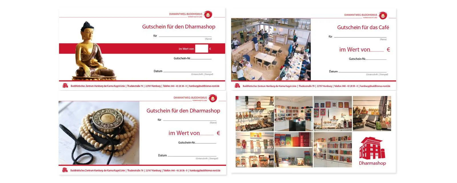 Buddhistisches Zentrum – Corporate Design · Print (Bild 7/14)