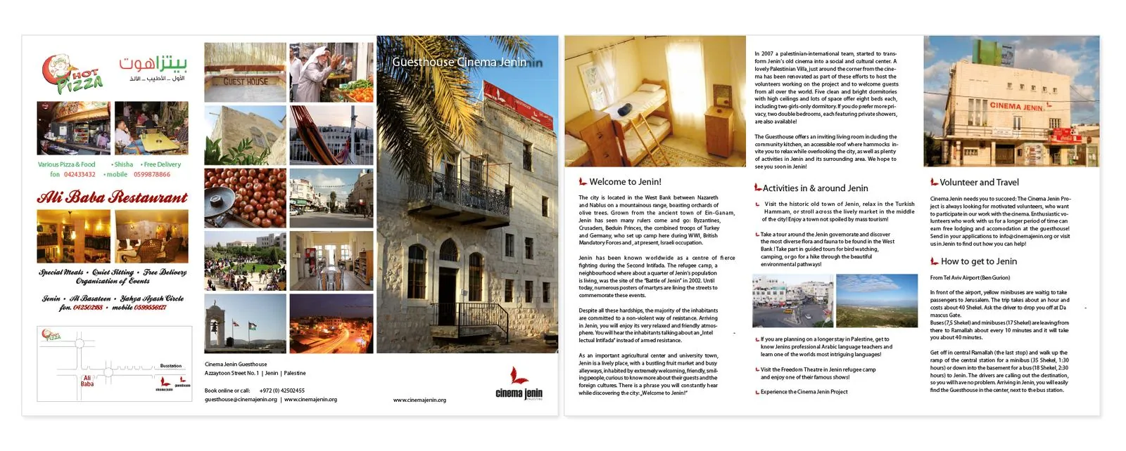 Cinema Jenin e.V. – Corporate design · Print · Web design (image 5/13)