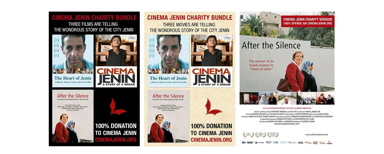 Cinema Jenin Tour – Web design (image 5/6)