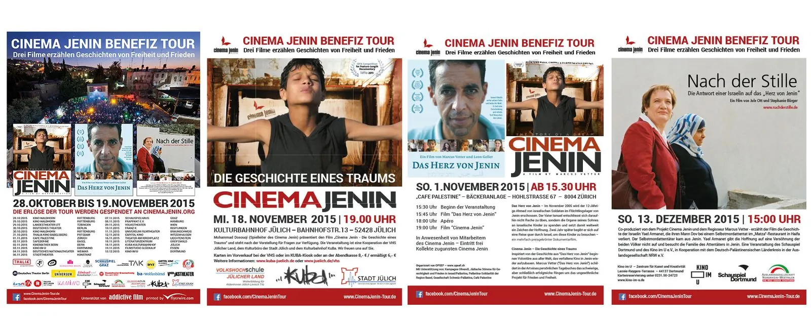 Cinema Jenin Tour – Web design (image 6/6)