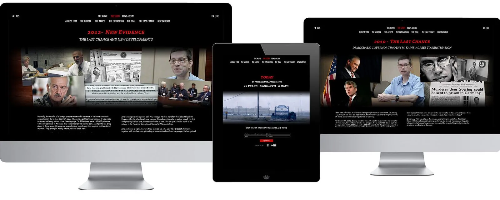 Das Versprechen – Webdesign (Bild 2/12)