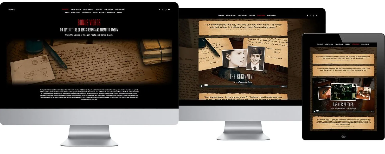 Das Versprechen – Webdesign (Bild 3/12)