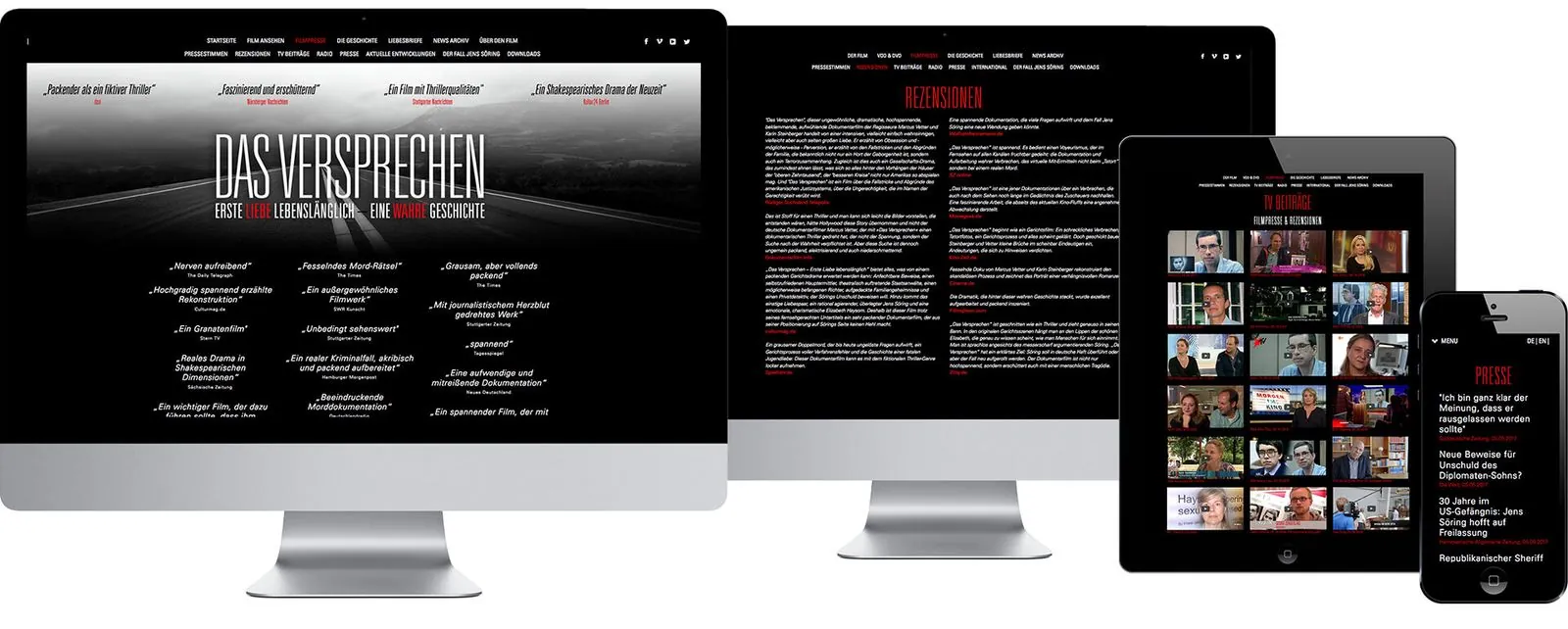 Das Versprechen – Webdesign (Bild 4/12)