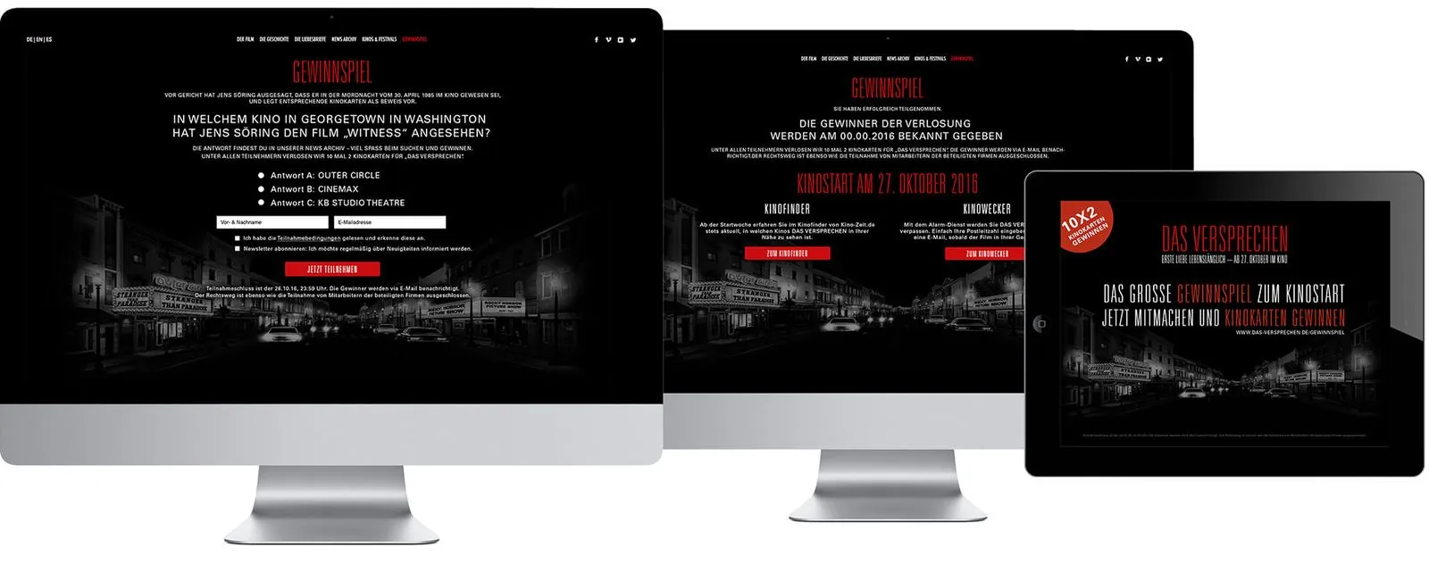 Das Versprechen – Webdesign (Bild 6/12)