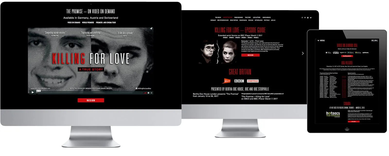 Das Versprechen – Webdesign (Bild 7/12)