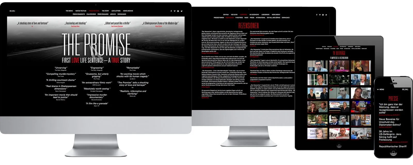 Das Versprechen – Webdesign (Bild 8/12)