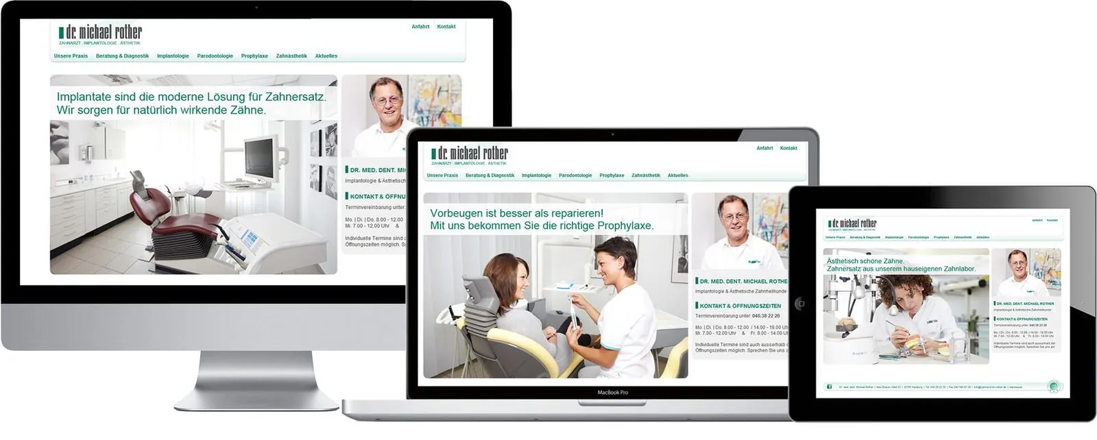 Dr. Rother – Web design (image 1/5)