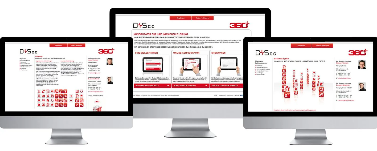 DS AG Service Configurator – Interim management · Web design · App (image 1/8)