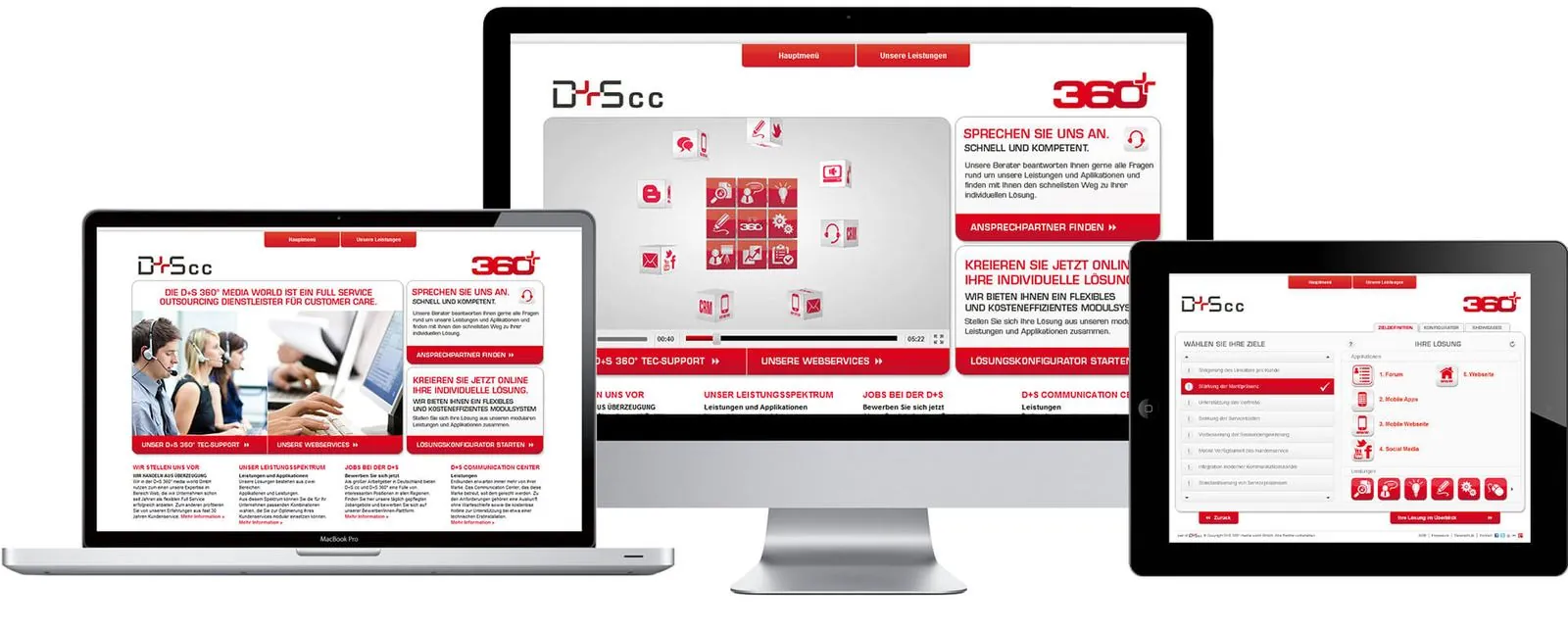 DS AG Service Configurator – Interim management · Web design · App (image 2/8)
