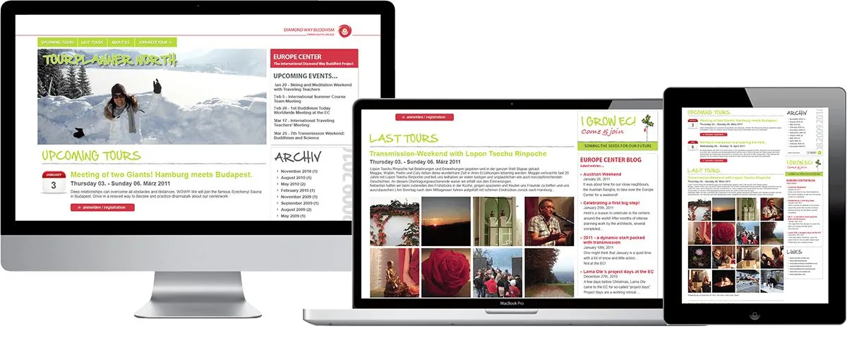 Europe Center – Webdesign · Print (Bild 4/4)