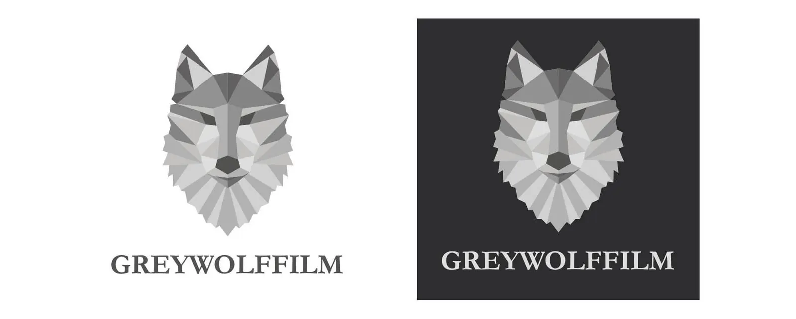 Greywolffilm – Corporate design · Stationery (image 1/2)