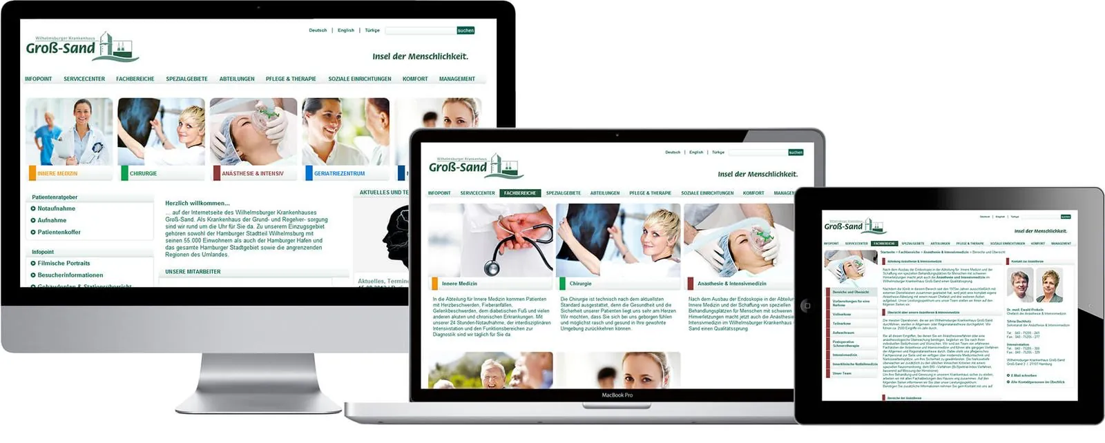 Gross Sand – Corporate design · Stationery · Print · Web design (image 1/14)