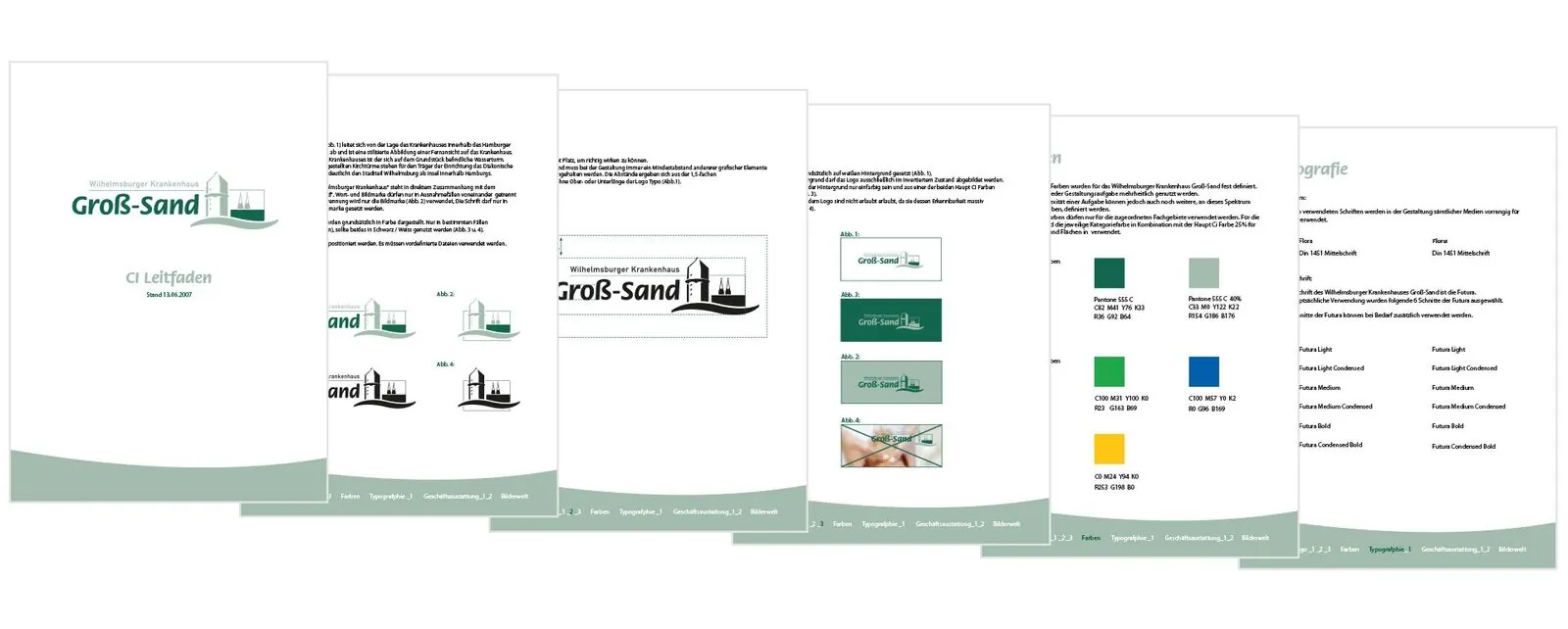 Gross Sand – Corporate design · Stationery · Print · Web design (image 7/14)