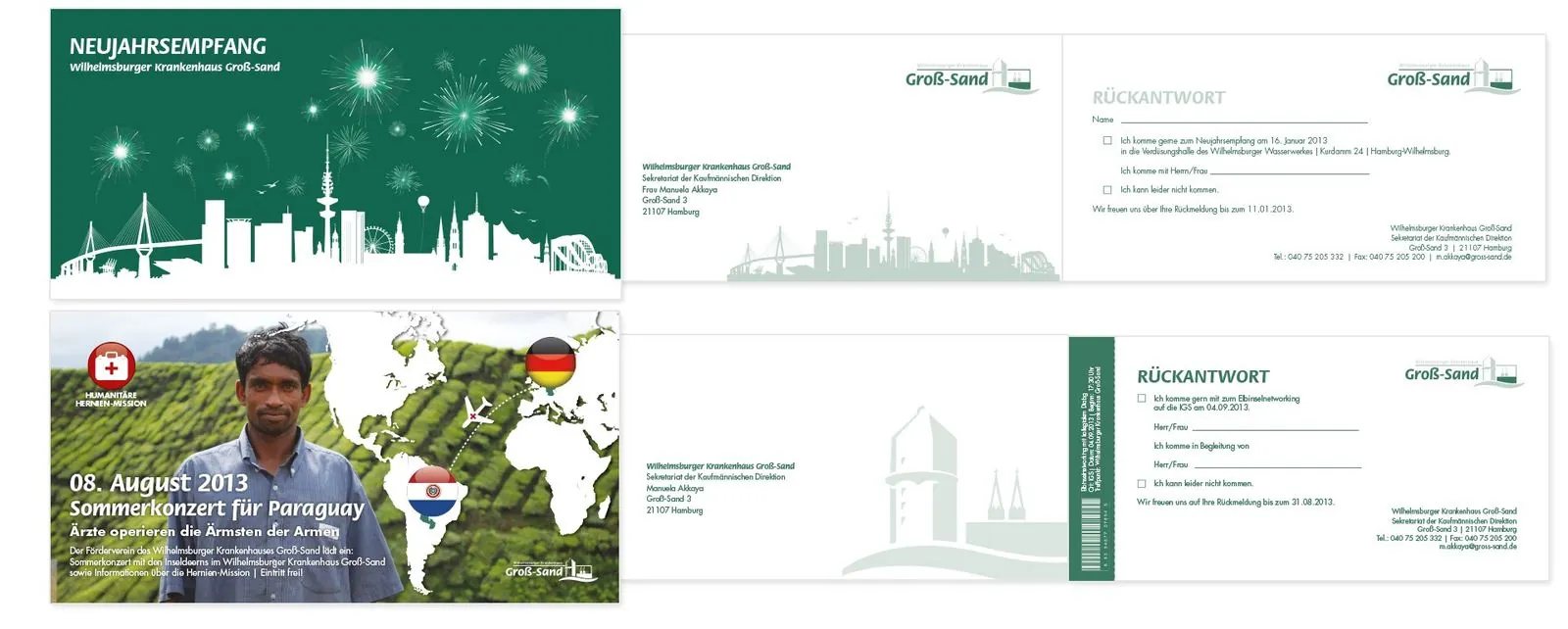 Gross Sand – Corporate design · Stationery · Print · Web design (image 14/14)