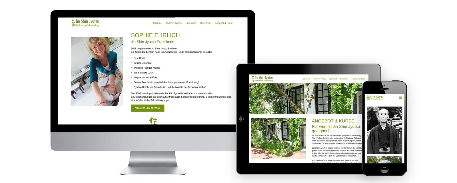 Jin Shin Jyutsu Hamburg – Corporate Design · Stationery · Web Design (image 2/9)
