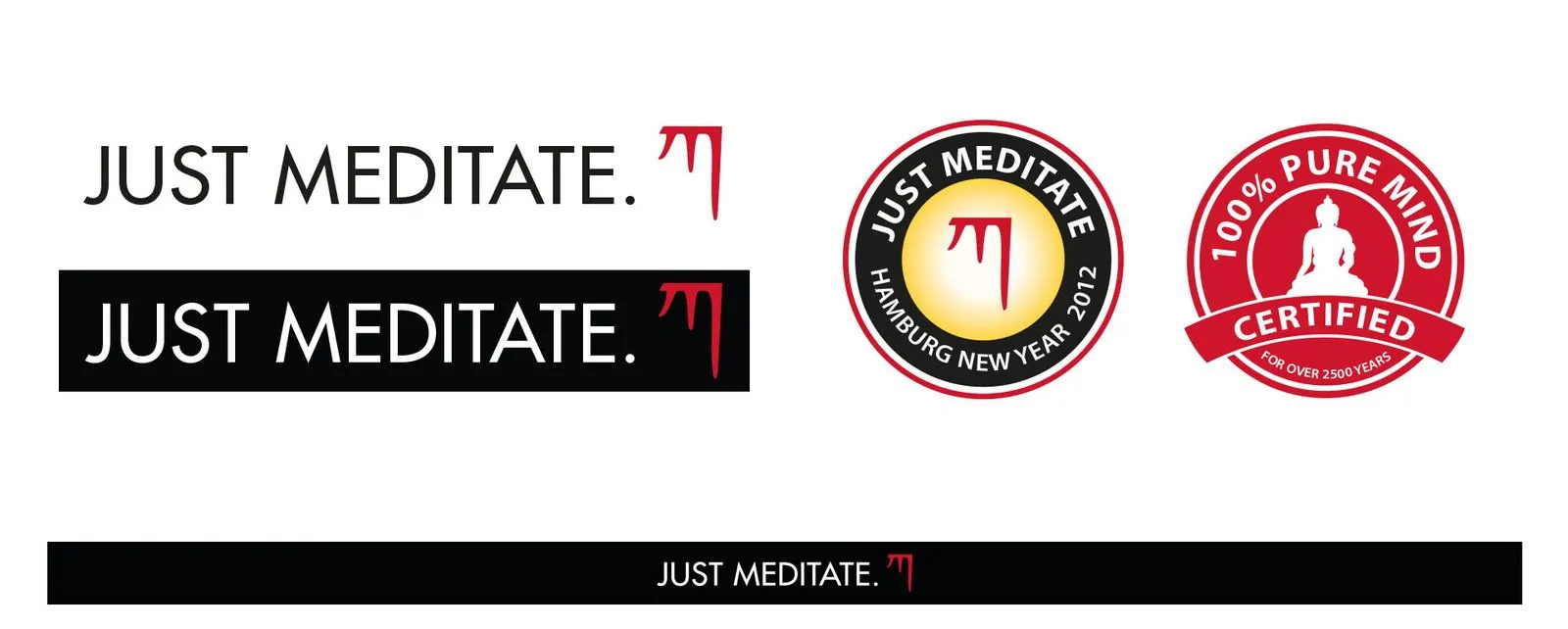 Just Meditate – Corporate design · Stationery · Print · Web design (image 5/13)