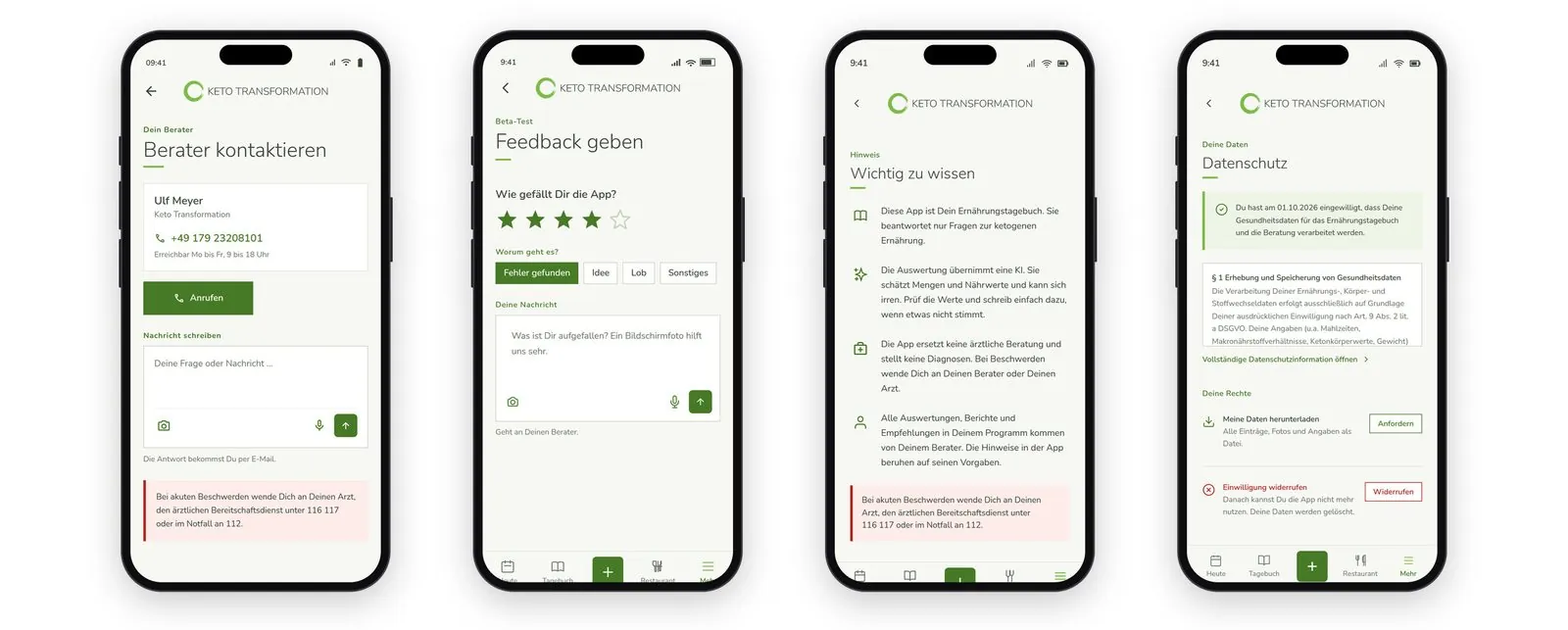 Keto Food Diary App – Product lead · App · UX/UI design (image 7/26)