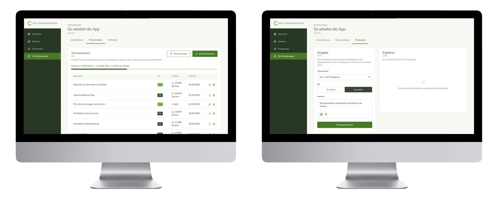 Keto Food Diary App – Product lead · App · UX/UI design (image 13/26)