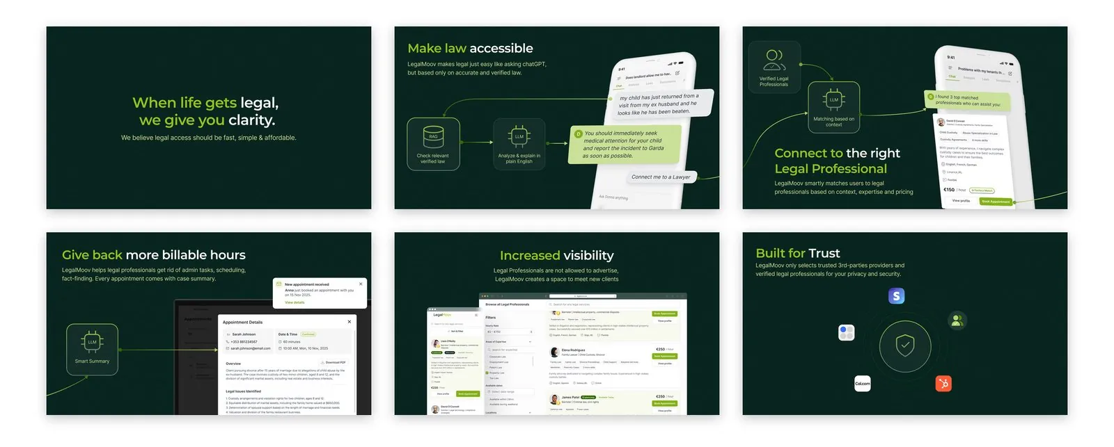 LegalMoov – Produktmanagement · Corporate Design · Webdesign (Bild 11/16)
