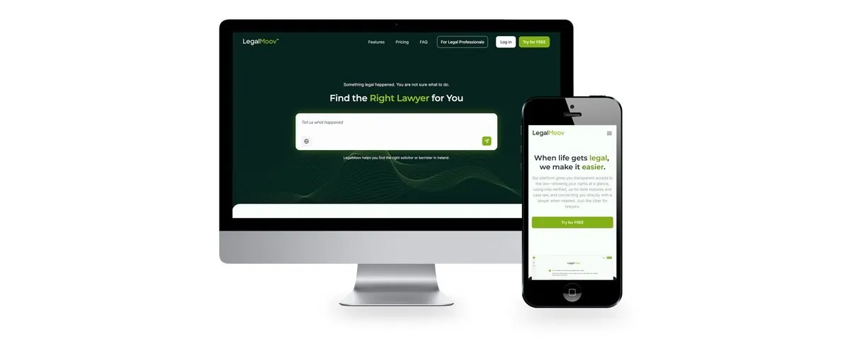 LegalMoov – Produktmanagement · Corporate Design · Webdesign (Bild 1/16)
