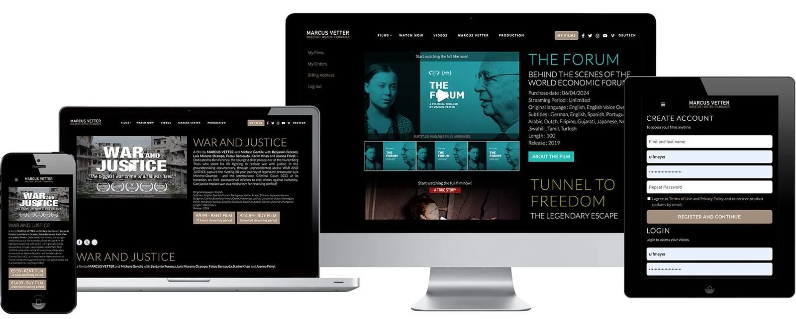 Filmperspektive – Interim Management · Corporate Design · Geschäftsausstattung · Webdesign (Bild 1/26)