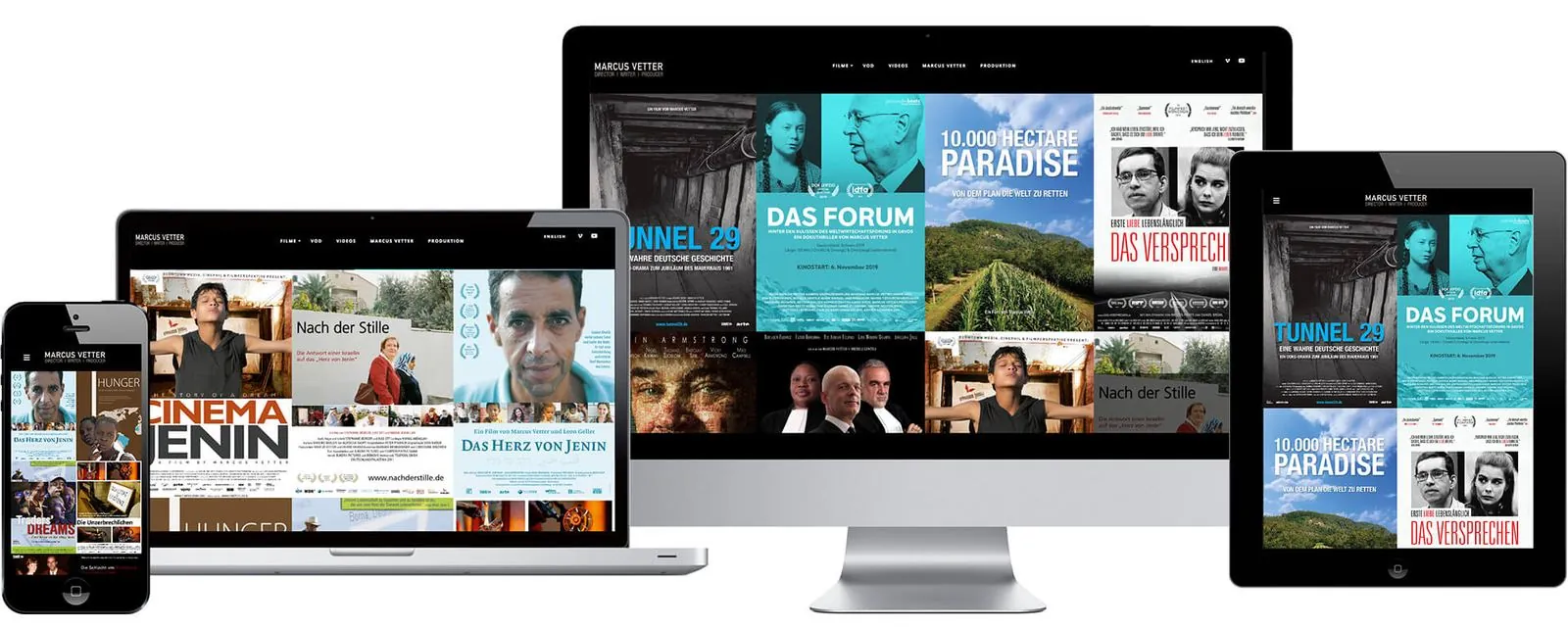 Filmperspektive – Interim Management · Corporate Design · Geschäftsausstattung · Webdesign (Bild 2/26)