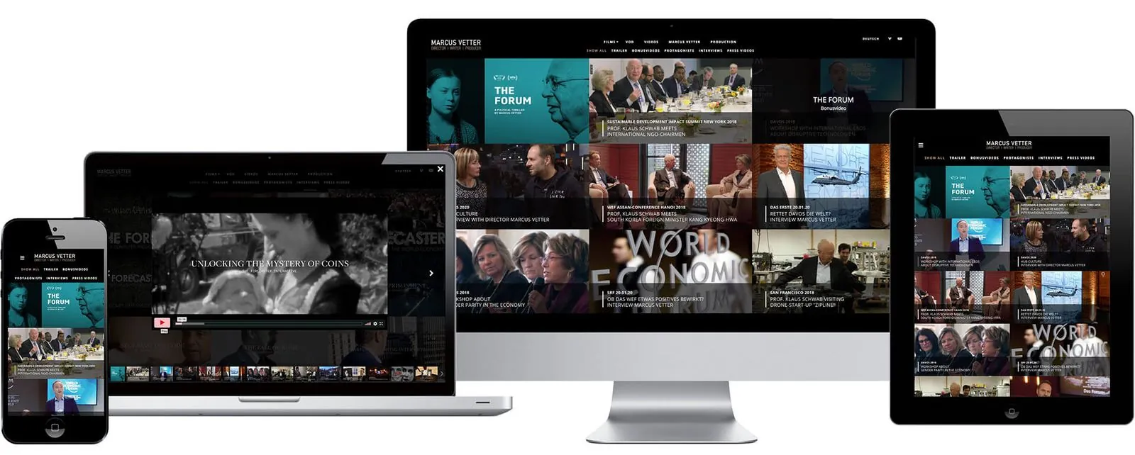 Filmperspektive – Interim Management · Corporate Design · Geschäftsausstattung · Webdesign (Bild 3/26)