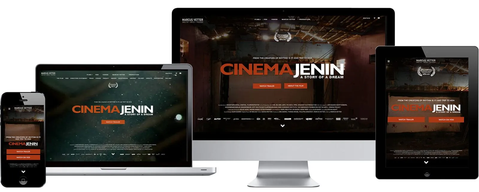 Filmperspektive – Interim Management · Corporate Design · Geschäftsausstattung · Webdesign (Bild 12/26)