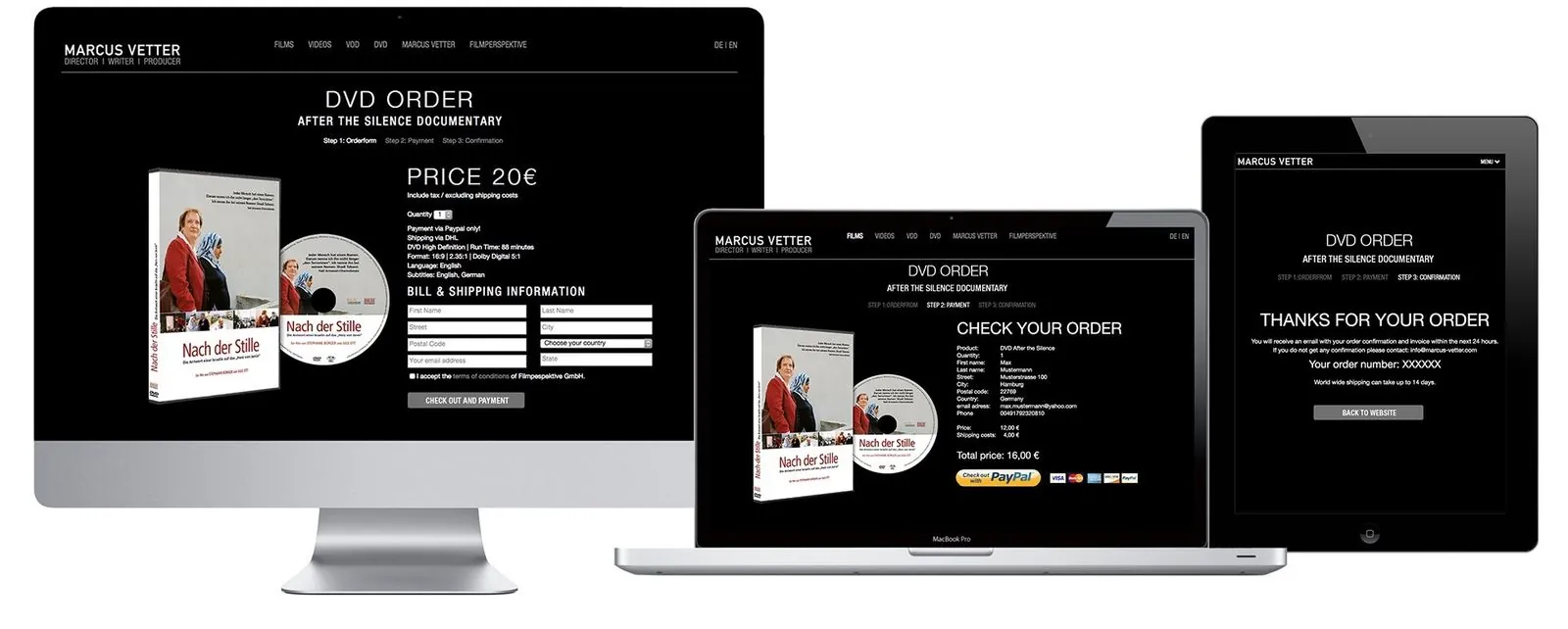 Filmperspektive – Interim Management · Corporate Design · Geschäftsausstattung · Webdesign (Bild 23/26)