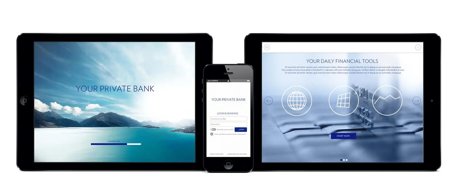 Mobile Banking App – App (Bild 1/4)