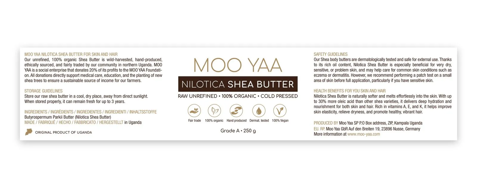Moo Yaa – Corporate Design · Packaging Design (image 4/4)