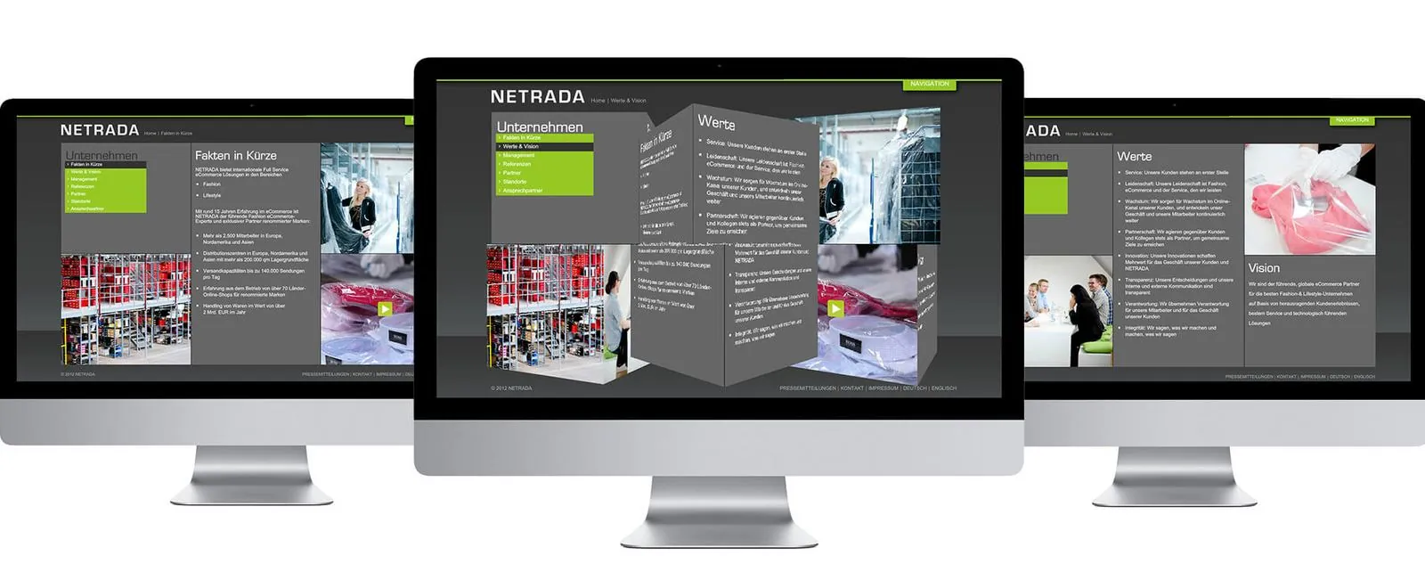 Netrada – Web design (image 4/5)