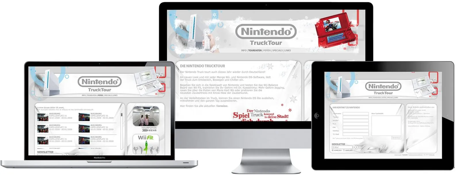 Nintendo Wii – Web design (image 3/4)