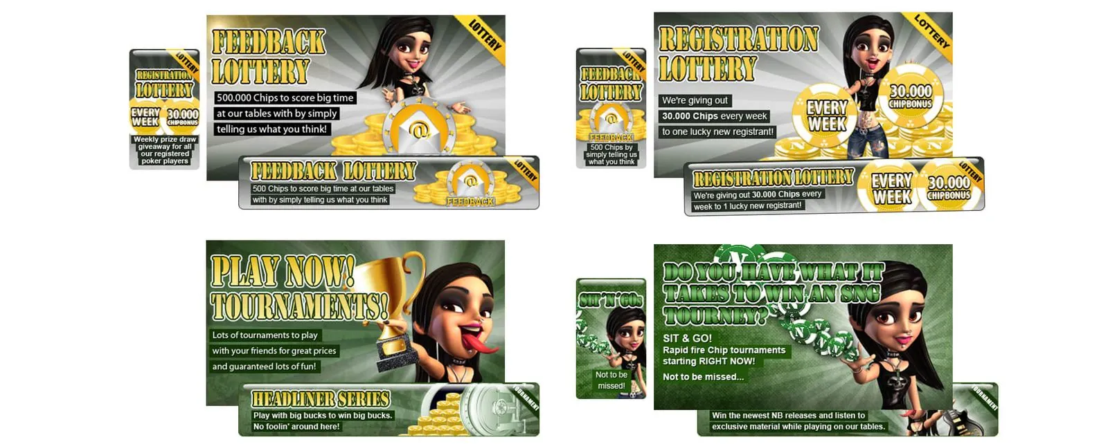 Nuclear Blast Poker – Game design · Web design (image 4/4)
