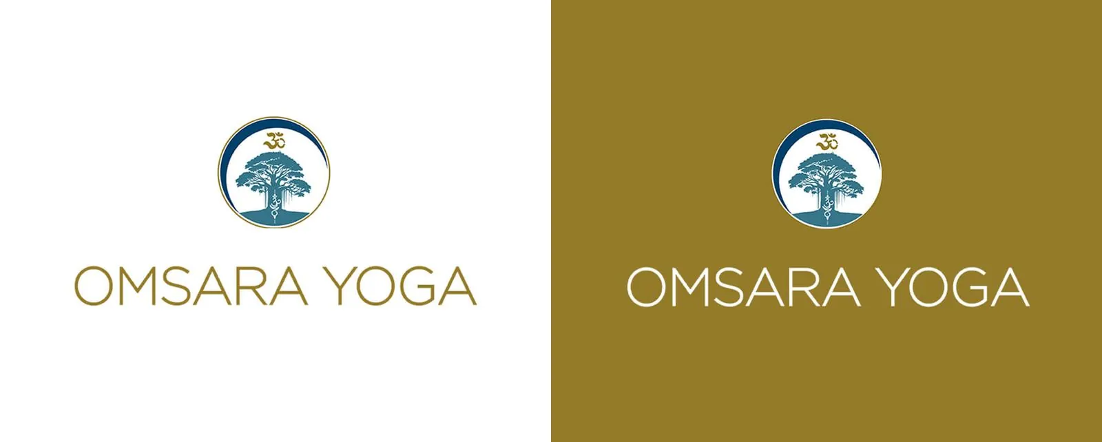 Omsara Yoga – Corporate Design · Print · Webdesign (Bild 2/2)