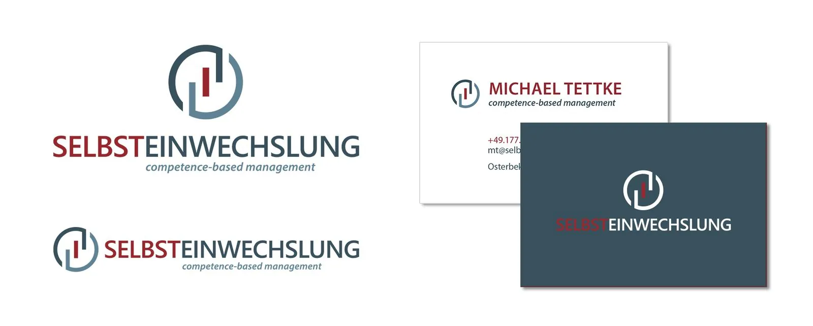 Selbsteinwechslung – Corporate Design · Stationery · Web Design (image 5/6)
