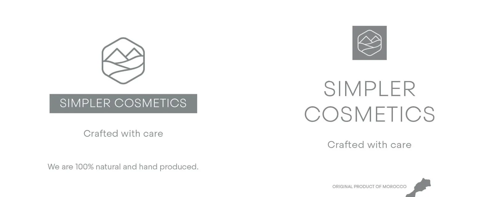 Simpler Cosmetics – Corporate Design · Verpackungsdesign · Onlineshop (Bild 1/10)