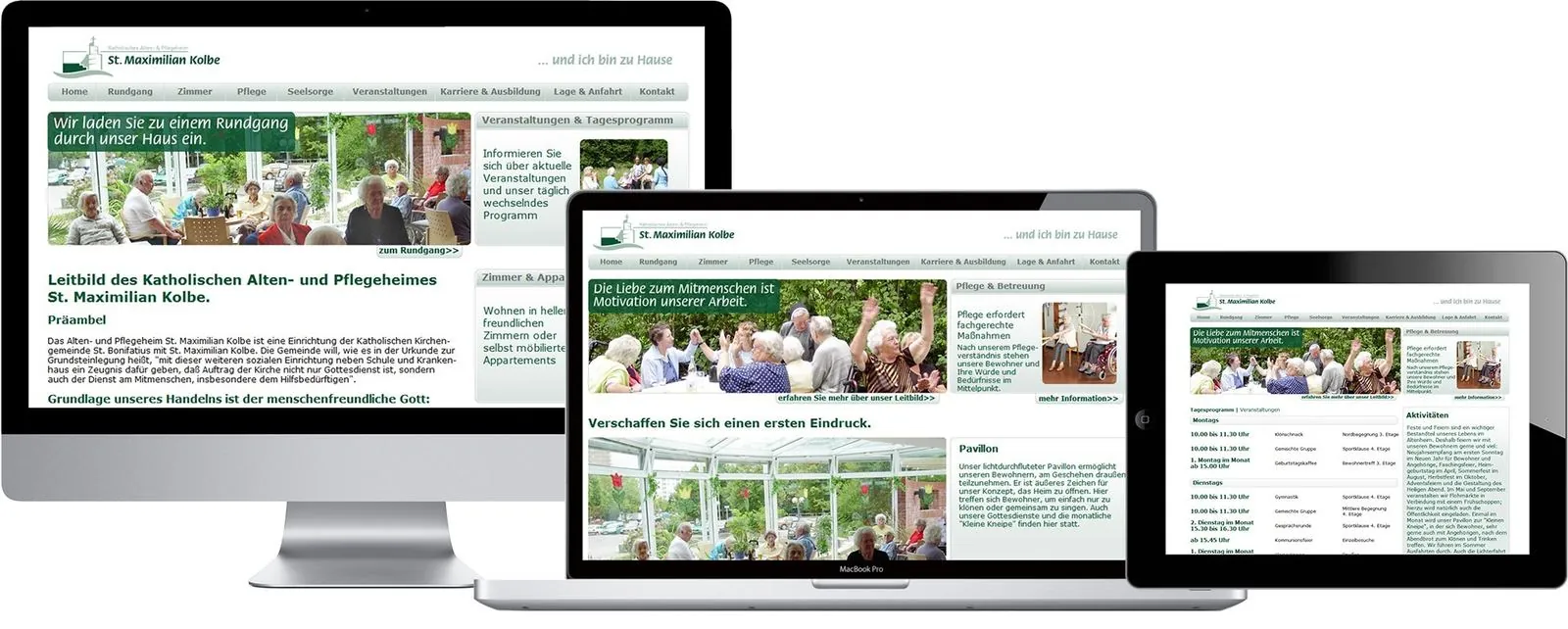 St. Maxi Kolbe – Corporate design · Stationery · Web design (image 4/4)