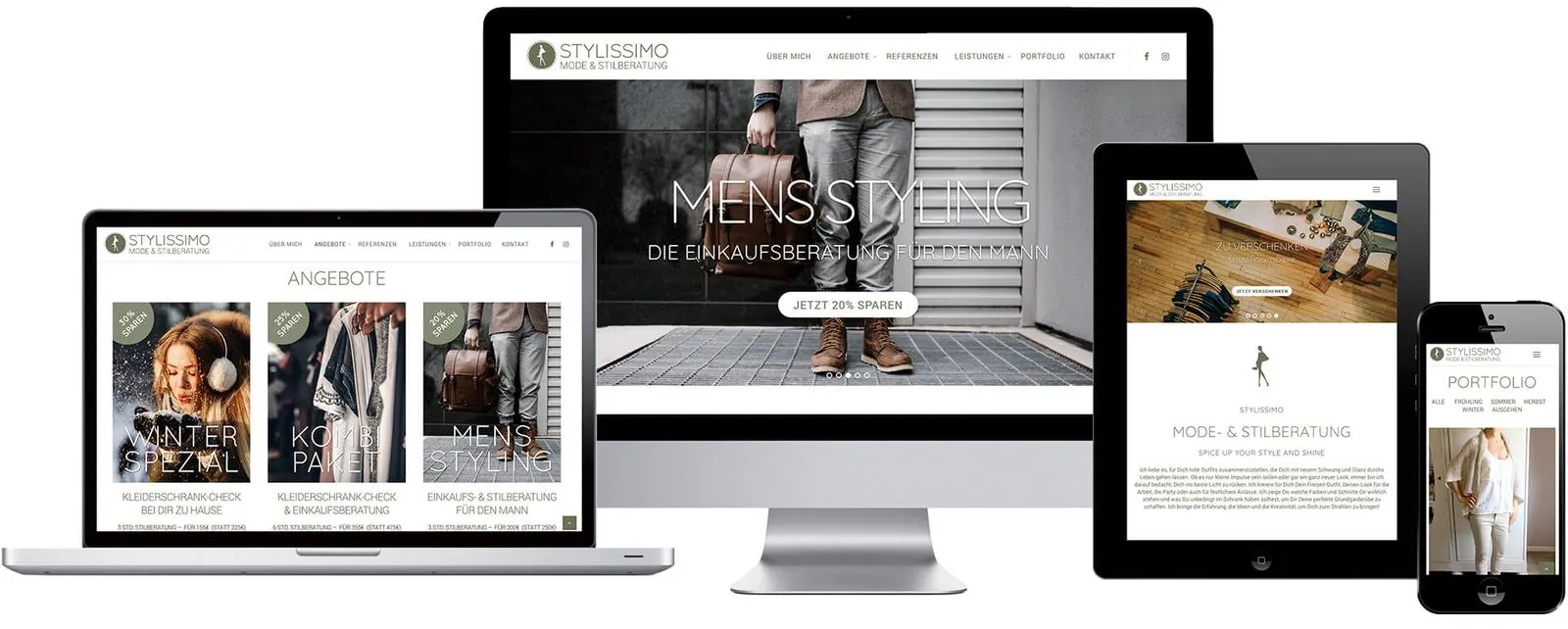 Stylissimo – Corporate Design · Geschäftsausstattung · Print · Webdesign (Bild 3/5)