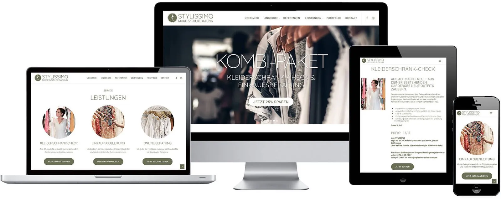 Stylissimo – Corporate Design · Geschäftsausstattung · Print · Webdesign (Bild 4/5)